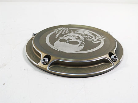 2009 Harley Softail FLSTSB Cross Bones Skull Middle Finger Skeleton Derby Cover {{ shop.shopifyCountryName }} - Mototech271