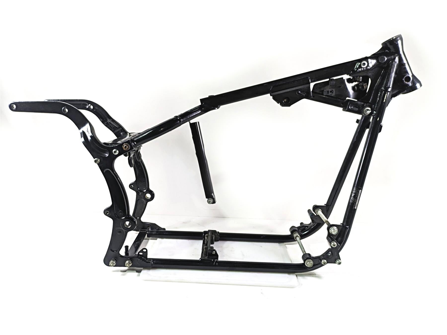 2003 Harley FLSTC Softail Heritage 100th Straight Main Frame Chassis With Texas Salvage Title 47008-00C | Mototech271