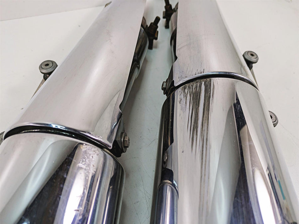 2014 Moto Guzzi California 1400 T Exhaust Pipe Muffler Set & Mounts B064126 {{ shop.shopifyCountryName }} - Mototech271