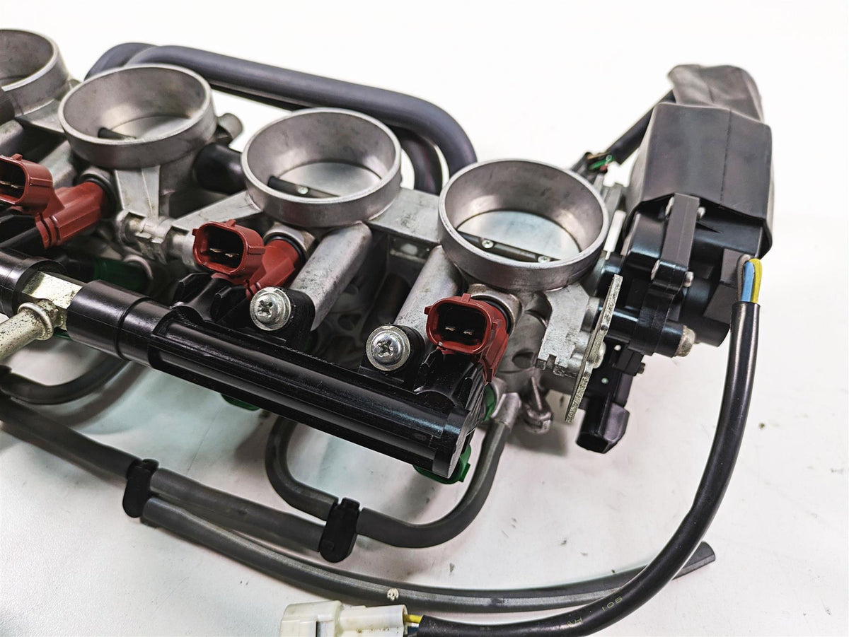 2009 Suzuki GSXR750 K9 Mikuni Throttle Body Bodies 13406-38H00 13406-38H01 {{ shop.shopifyCountryName }} - Mototech271