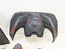 Load image into Gallery viewer, 2022 SeaDoo Spark 900 Trixx Black &amp; Red Deck Cover Fairing Set 291005484 | Mototech271
