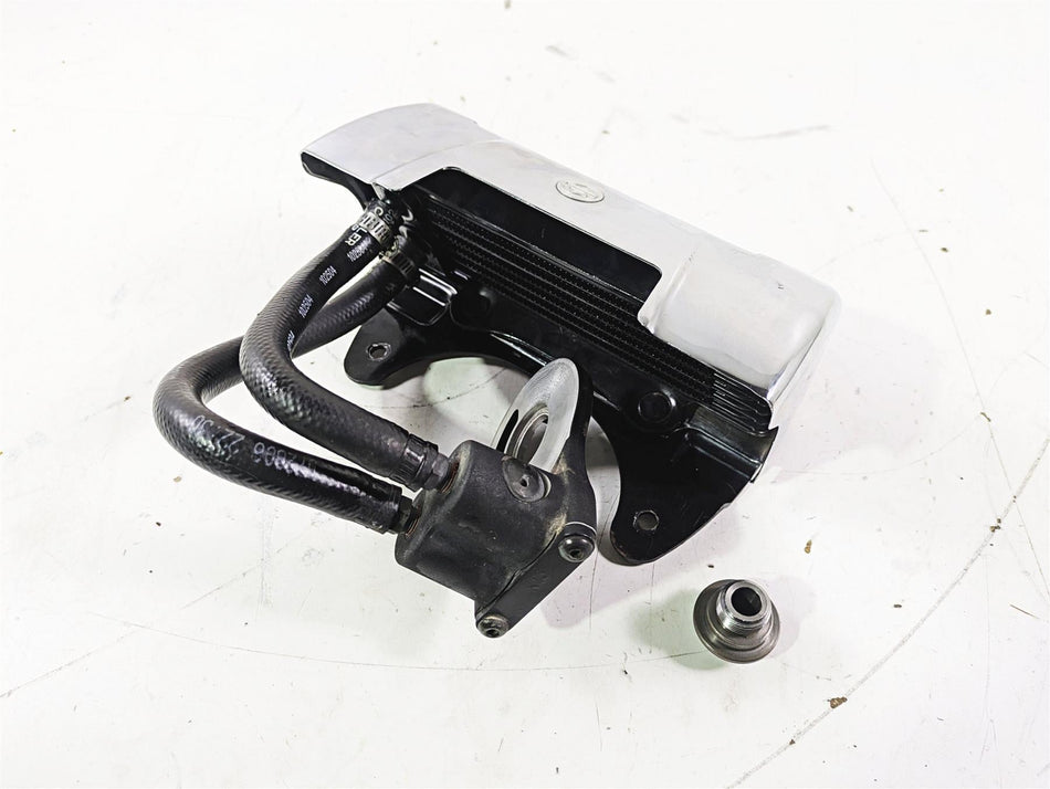 2007 Harley Touring FLHTCU SE CVO E-Glide Oil Cooler & Cover 63071-07 {{ shop.shopifyCountryName }} - Mototech271