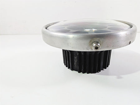 2016 Zero Motorcycles S 9.8 7 Inch Round 11 Diode Chrome Crystal High Power LED Headlight 29-160614 {{ shop.shopifyCountryName }} - Mototech271