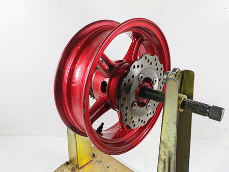 2021 Kawasaki Z125 Pro Straight Red Front Rear Wheel Rim Set 41073-0674-63D {{ shop.shopifyCountryName }} - Mototech271