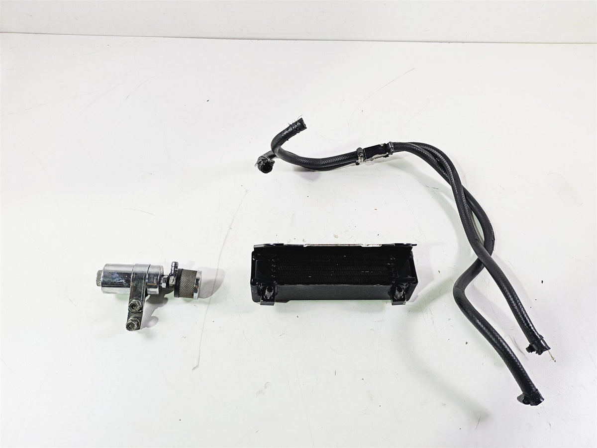 2001 Harley Touring FLHX Street Glide Oil Cooler & catch Breather Pan Set 928-567-5245 {{ shop.shopifyCountryName }} - Mototech271