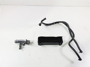2001 Harley Touring FLHX Street Glide Oil Cooler & catch Breather Pan Set 928-567-5245