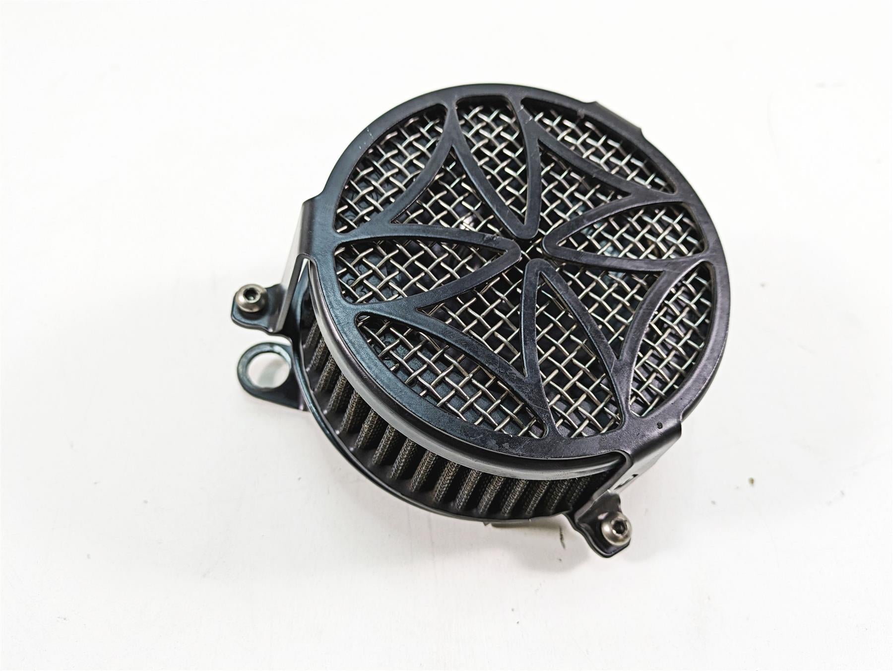 2012 Harley FLD Dyna Switchback Cobra Cross Black Air Cleaner 606-0102-02B-SB {{ shop.shopifyCountryName }} - Mototech271