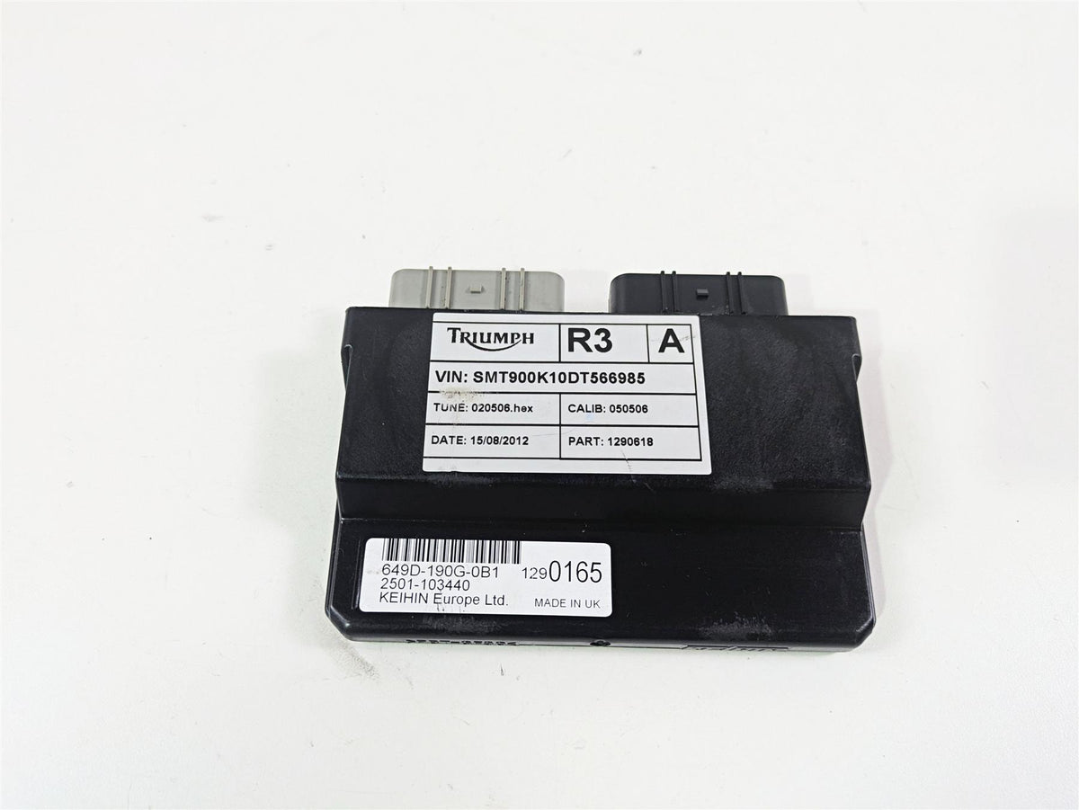 2013 Triumph Bonneville Keihin Cdi Ecu Ecm Engine Control Module T1290618 {{ shop.shopifyCountryName }} - Mototech271