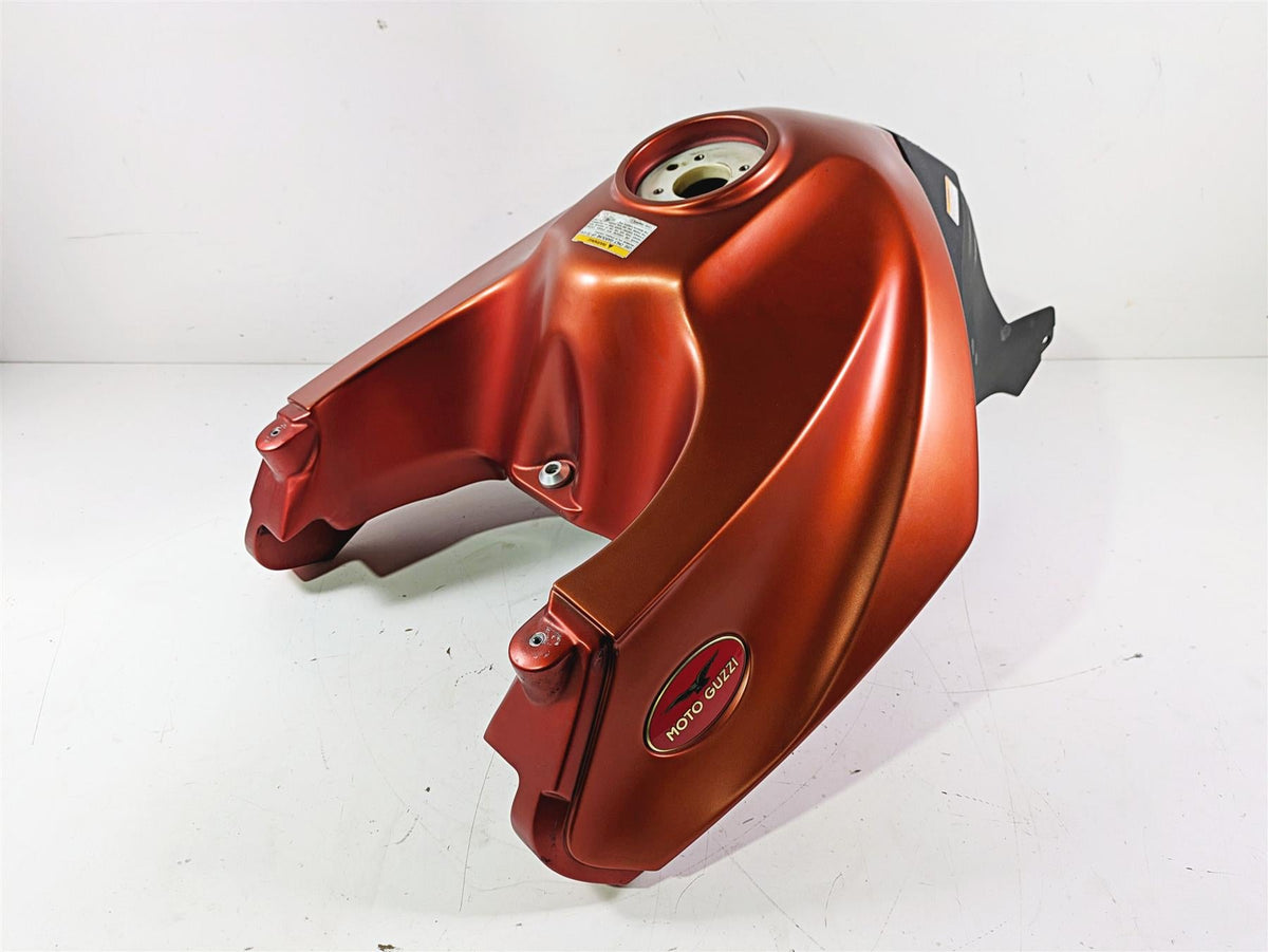 2016 Moto Guzzi Stelvio 1200 8V NTX Fuel Gas Petrol Tank & Rear Cover 897635 {{ shop.shopifyCountryName }} - Mototech271