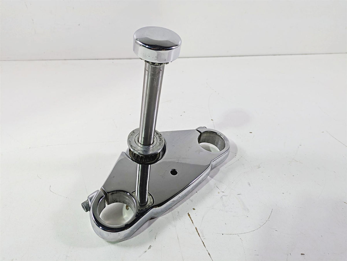 2009 Harley FXCWC Softail Rocker Lower Triple Tree Steering Clamp 49mm 46429-08 {{ shop.shopifyCountryName }} - Mototech271