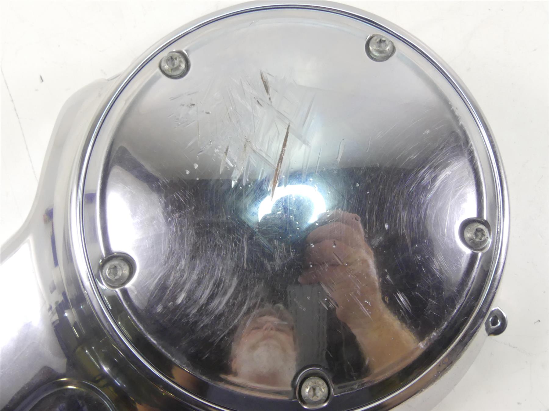 2015 Harley FXDL Dyna Low Rider Outer Primary Drive Cover Mid Ctrl 60761-06 {{ shop.shopifyCountryName }} - Mototech271