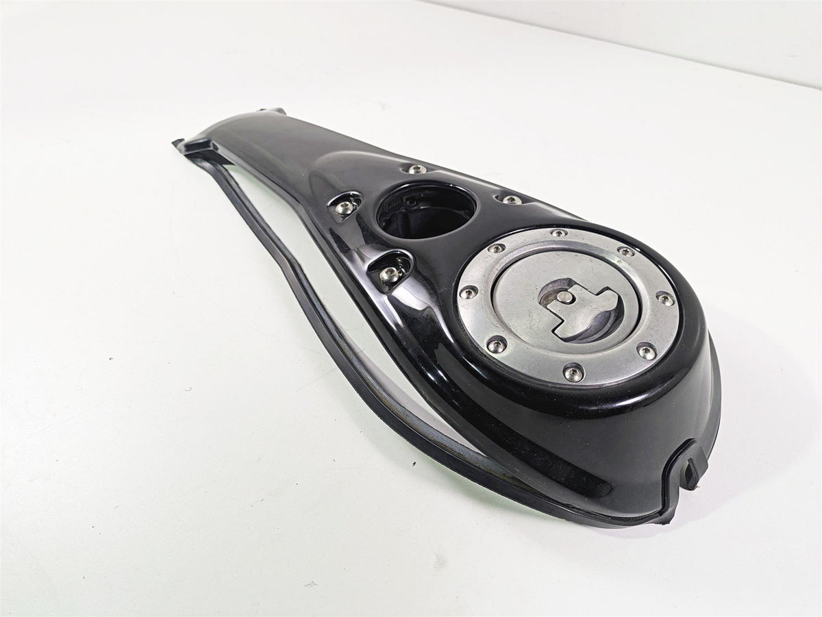 2009 Harley FXDC Dyna Super Glide Tank Dash Console Cover + Top Plate 61693-05DH {{ shop.shopifyCountryName }} - Mototech271