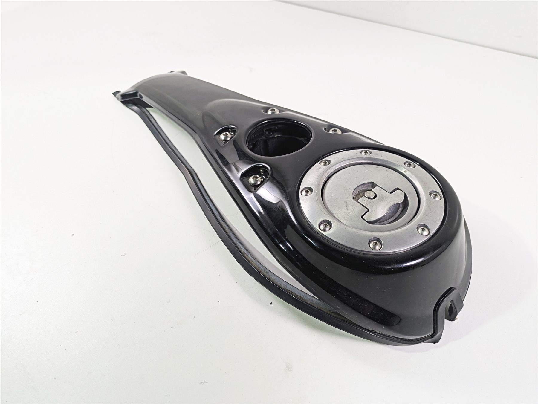2009 Harley FXDC Dyna Super Glide Tank Dash Console Cover + Top Plate 61693-05DH {{ shop.shopifyCountryName }} - Mototech271