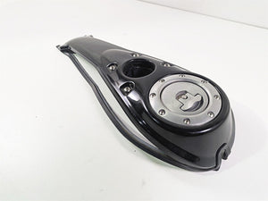 2009 Harley FXDC Dyna Super Glide Tank Dash Console Cover + Top Plate 61693-05DH
