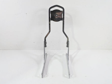 2008 Harley FXDL Dyna Low Rider 105TH Rear Chrome Back Rest Sissy Bar Mount {{ shop.shopifyCountryName }} - Mototech271