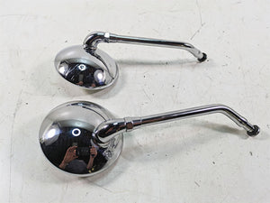 2011 Triumph America Round Rear View Mirror Set - Read T2066682 T2043439 | Mototech271