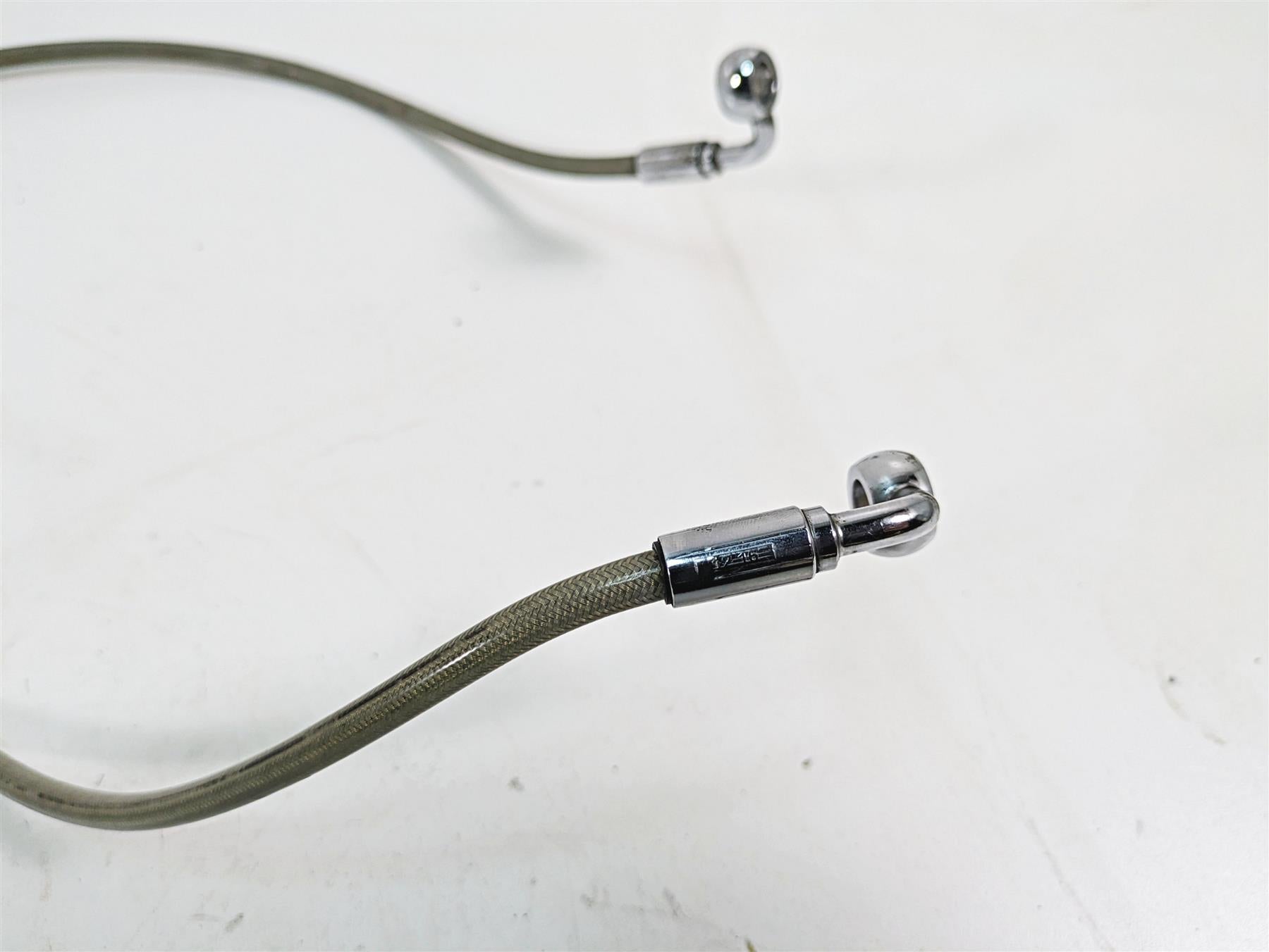 2019 Harley Touring FLHX Street Glide Non Abs Front Brake Line Approx 6" Longer {{ shop.shopifyCountryName }} - Mototech271