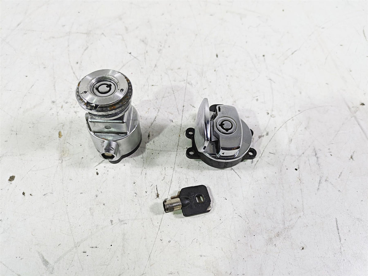 2013 Harley FXDWG Dyna Wide Glide Ignition Switch + Steering Lock Read 71475-06B {{ shop.shopifyCountryName }} - Mototech271