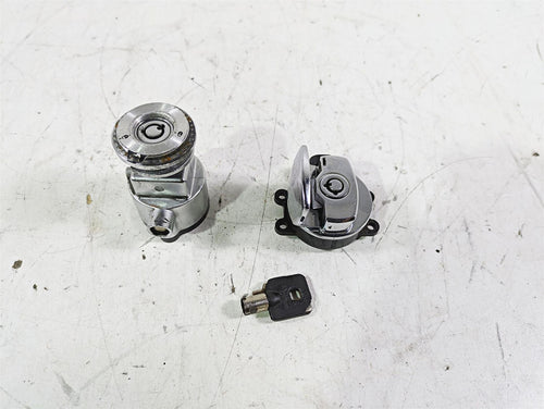 2013 Harley FXDWG Dyna Wide Glide Ignition Switch + Steering Lock Read 71475-06B | Mototech271