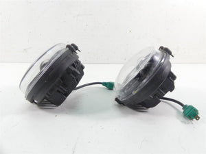 2011 Harley Touring FLTRU Road Glide Led Headlight Head Light Lamp Set - Read