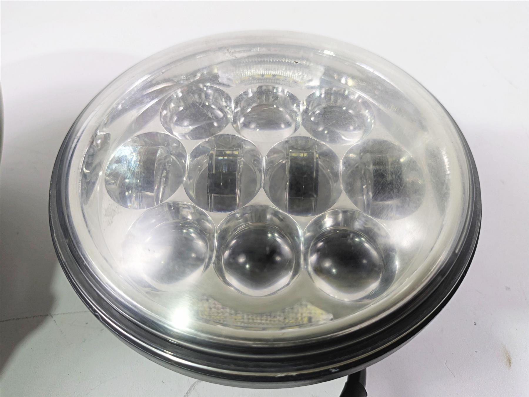 2010 Harley Dyna FXDB Street Bob Led Headlight Head Light & Mount 69356-06A {{ shop.shopifyCountryName }} - Mototech271