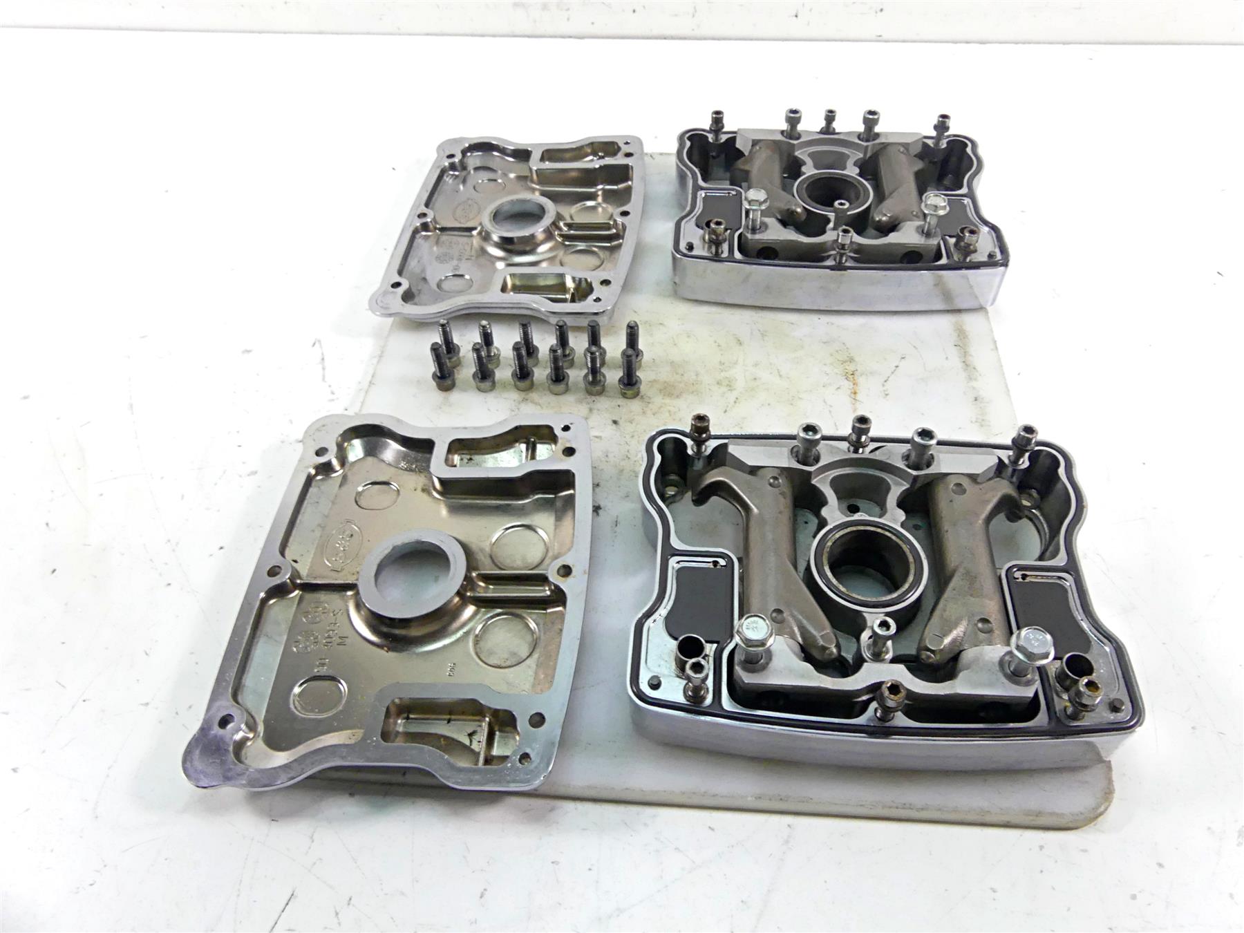 2009 Big Dog K9 117ci S&S Cycle Rocker Box Valve Cover Set 90-4093-S {{ shop.shopifyCountryName }} - Mototech271