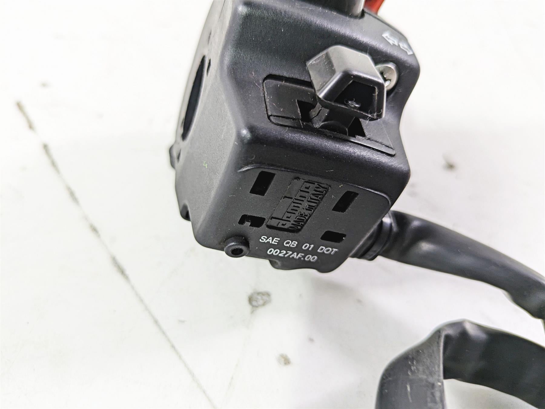 2008 Aprilia RSVR 1000 Factory Domino Left Hand Control Switch AP8127365 {{ shop.shopifyCountryName }} - Mototech271
