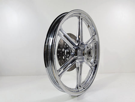 2008 Harley FXDSE CVO Dyna Chrome Slotted Front Wheel Rim 21x2.15 43973-08-Mototech271