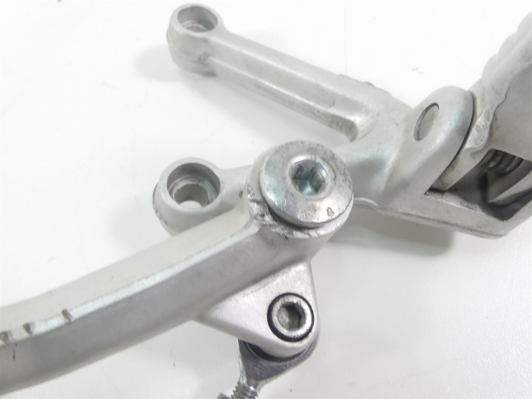 2004 Ducati 999 SBK Left Footpeg Foot Peg & Shifter Parts 82410841A 45620331A {{ shop.shopifyCountryName }} - Mototech271