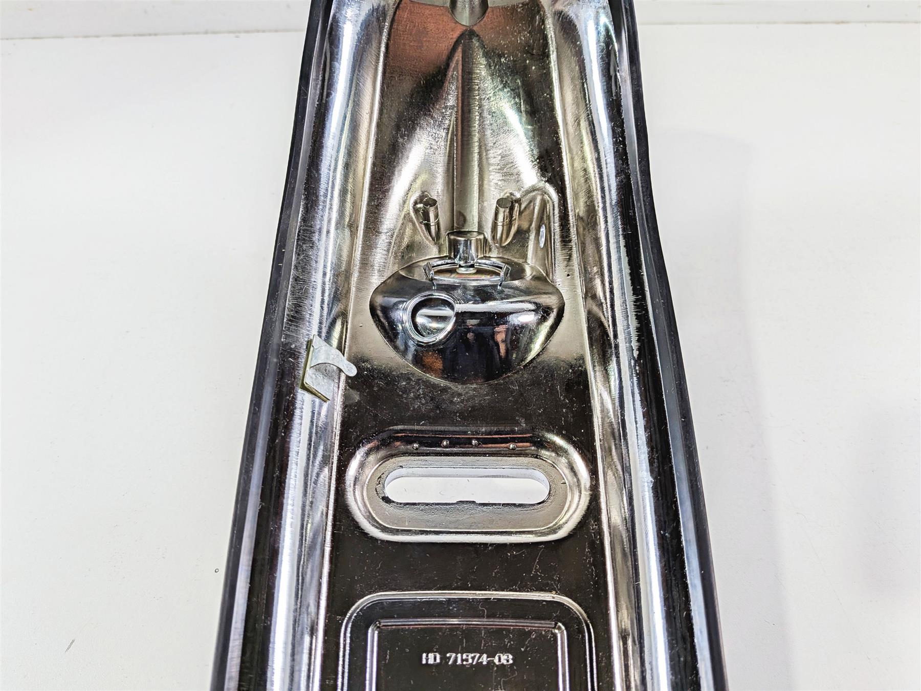2009 Harley FXCWC Softail Rocker Fuel Tank Dash Panel Console 71574-08 {{ shop.shopifyCountryName }} - Mototech271