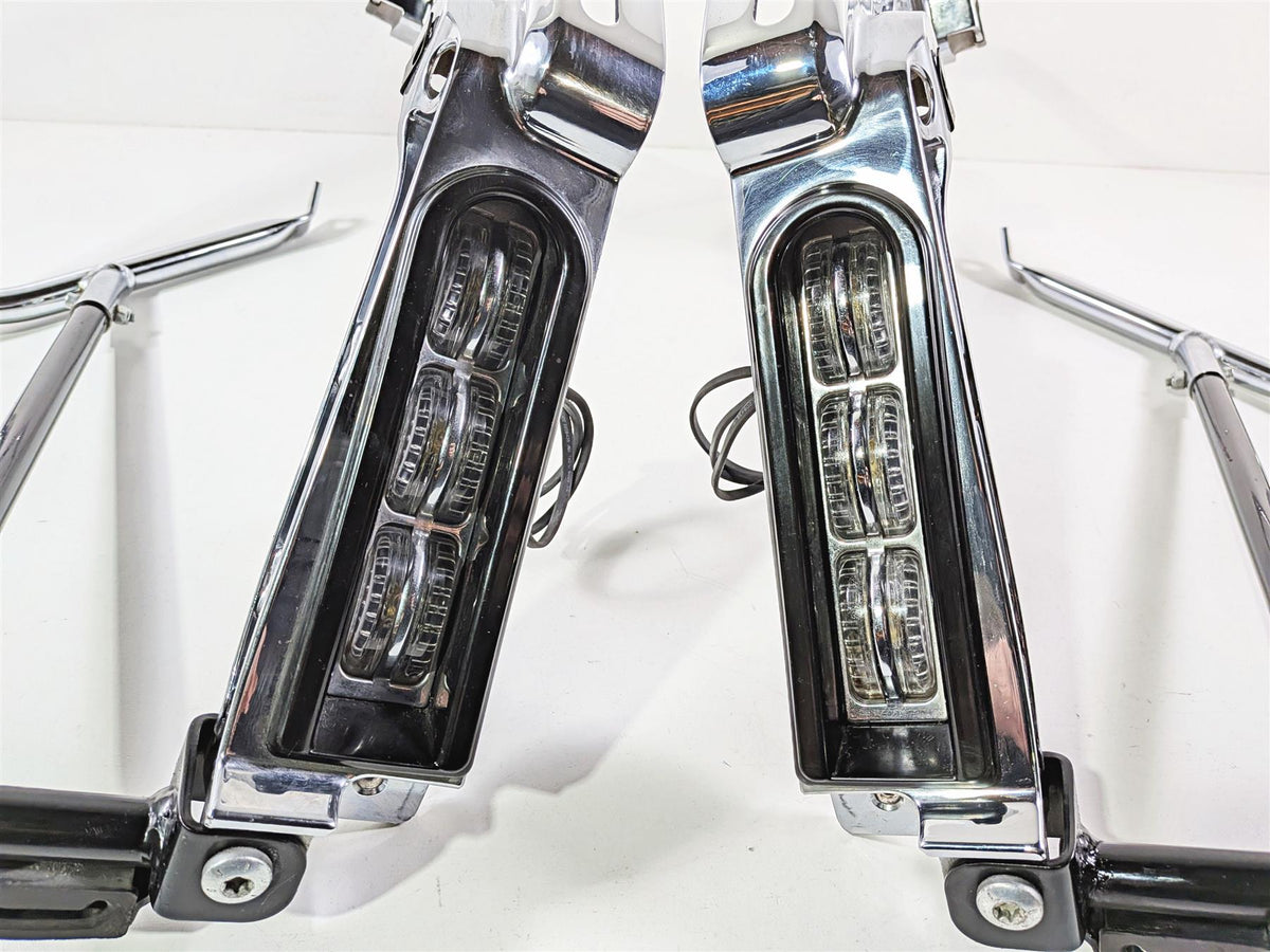 2014 Harley Touring FLHTK Electra Glide Saddlebag Support Holder Set 90200501-Mototech271