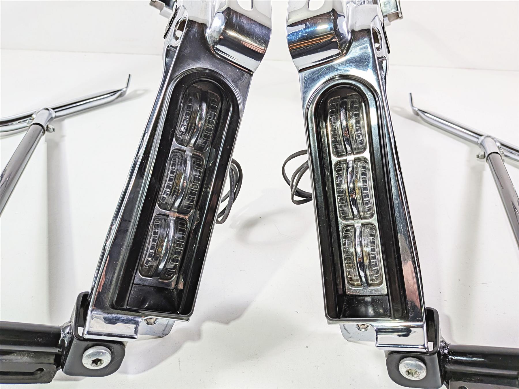 2014 Harley Touring FLHTK Electra Glide Saddlebag Support Holder Set 90200501-Mototech271