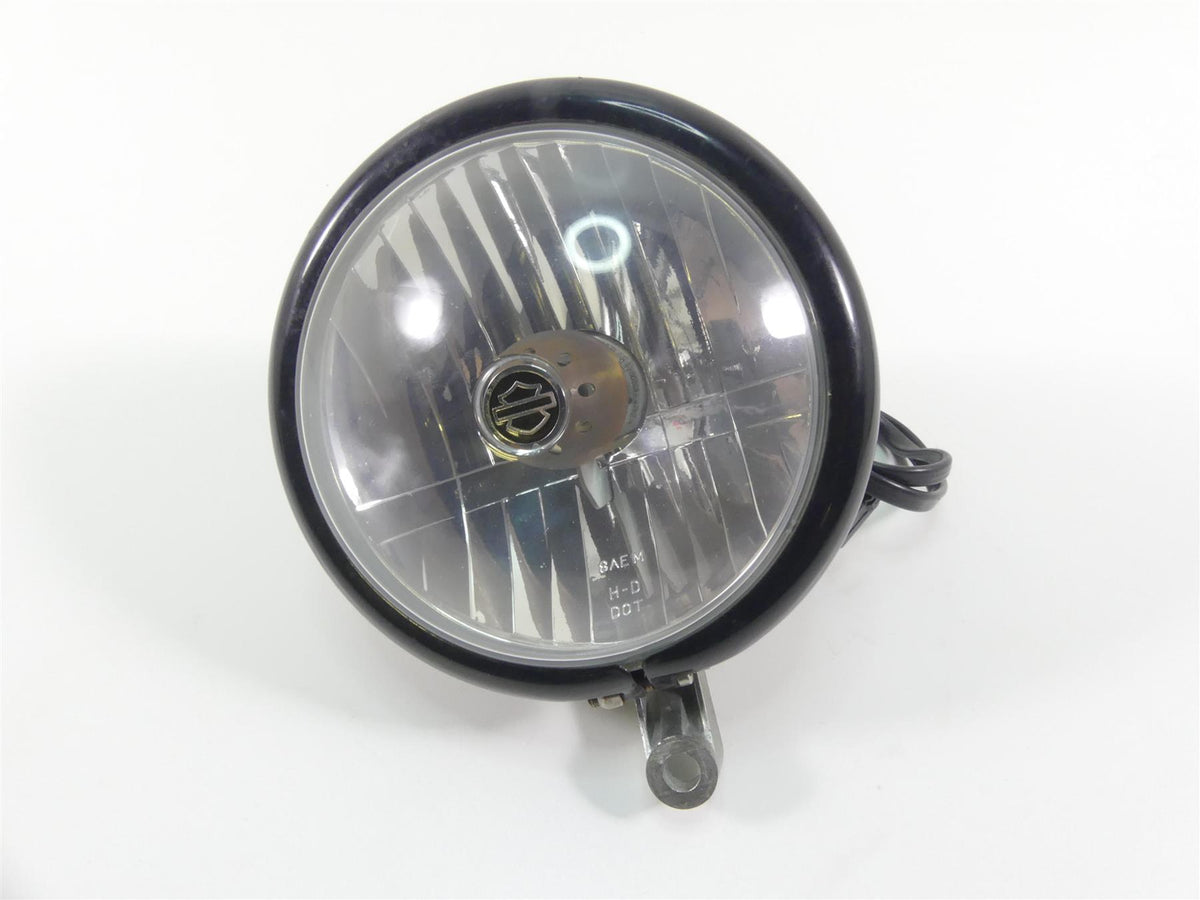 2008 Harley Softail FLSTSB Cross Bones Headlight Head Light Lamp 5-3/4 68297-05B {{ shop.shopifyCountryName }} - Mototech271