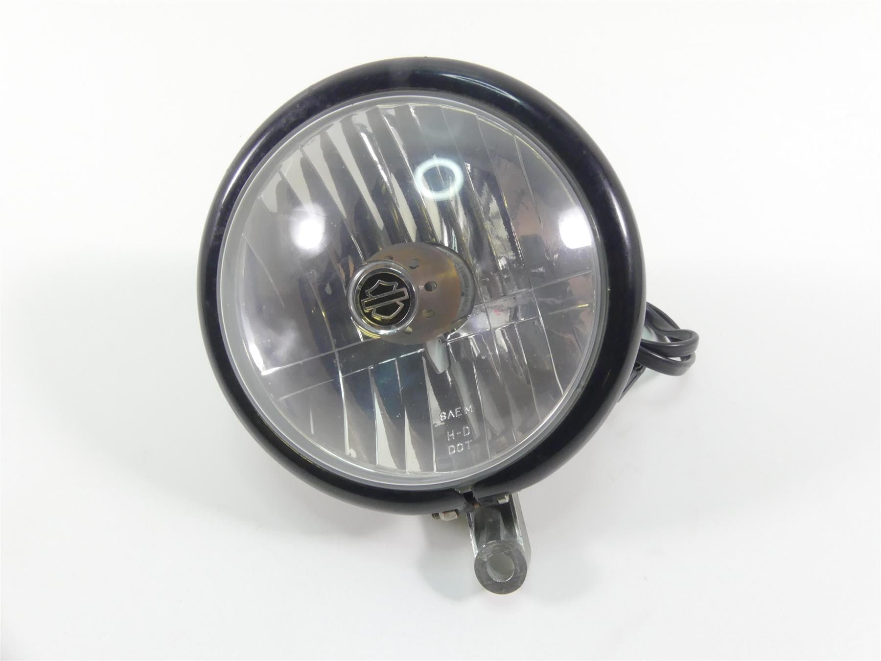 2008 Harley Softail FLSTSB Cross Bones Headlight Head Light Lamp 5-3/4 68297-05B {{ shop.shopifyCountryName }} - Mototech271