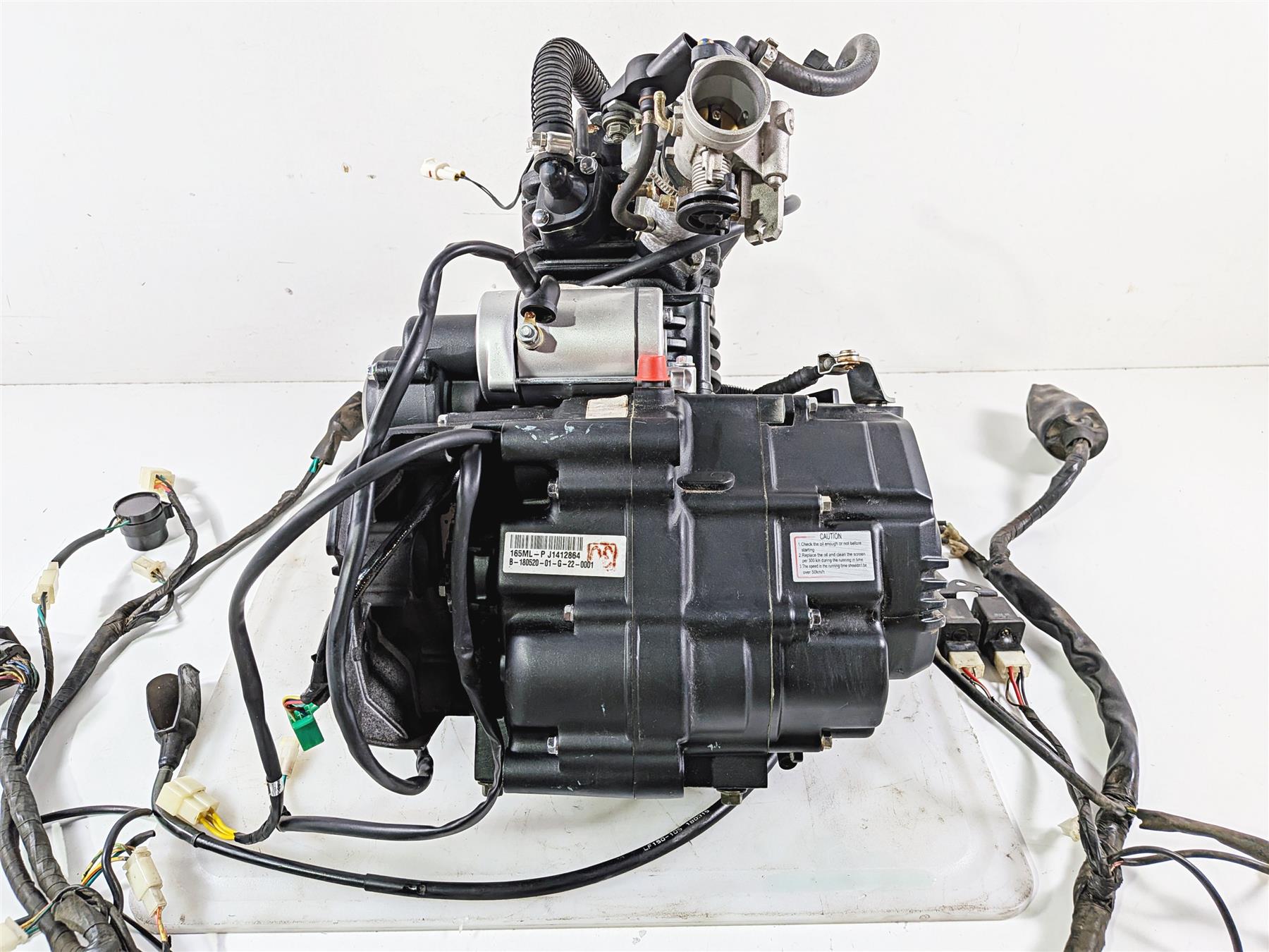 2018 Lifan King Power Racing KPR200 Running Engine Motor 371 miles Only {{ shop.shopifyCountryName }} - Mototech271