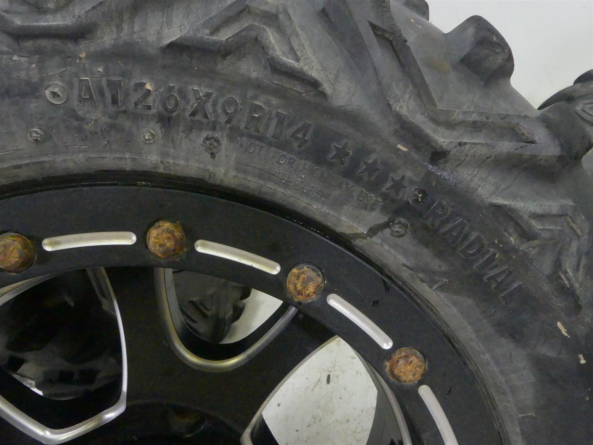 2013 Arctic Cat Wildcat 1000 LTD Maxxis Bighorn Tires ITP Wheels Set 1422076727B {{ shop.shopifyCountryName }} - Mototech271