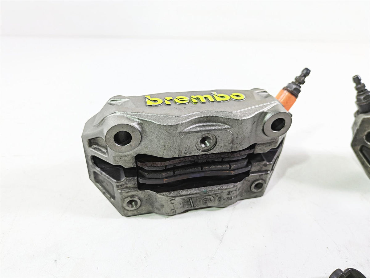 2013 Ducati Hyperstrada 821 Front Brake Caliper Brembo L 61041291C R 61041301C {{ shop.shopifyCountryName }} - Mototech271