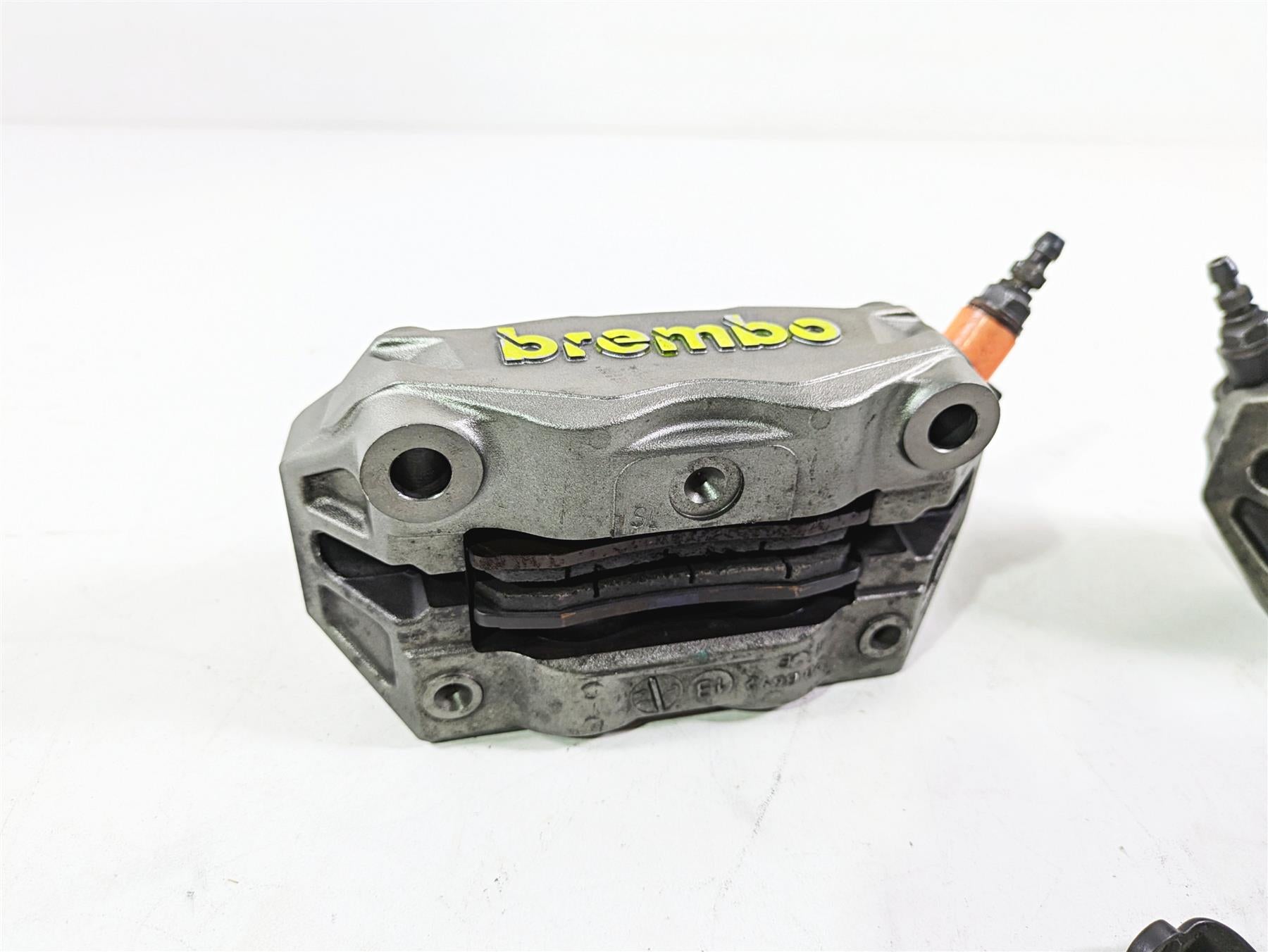 2013 Ducati Hyperstrada 821 Front Brake Caliper Brembo L 61041291C R 61041301C {{ shop.shopifyCountryName }} - Mototech271