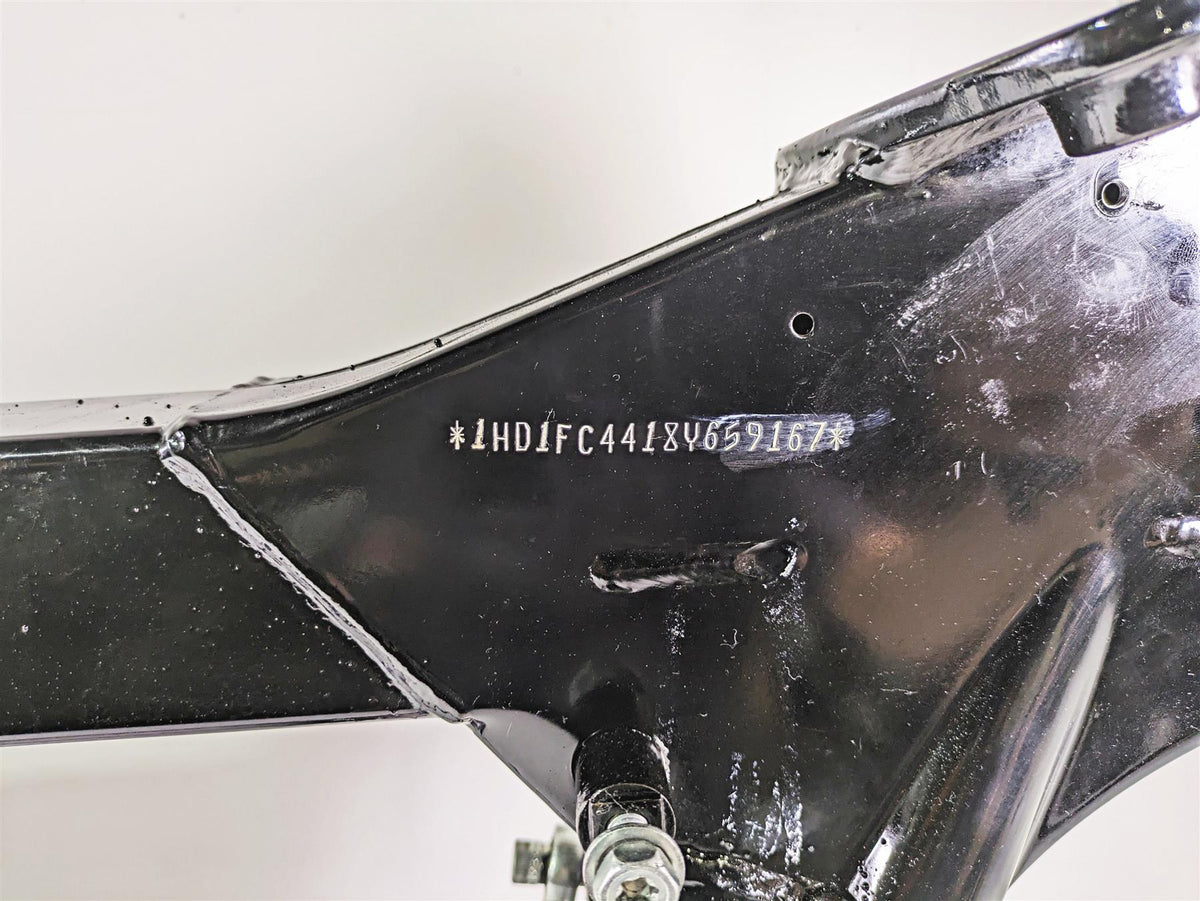 2008 Harley Touring FLHTCU E-Glide 105TH Straight Main Frame Chassis With Clean North Dakota Title47900-08BHP {{ shop.shopifyCountryName }} - Mototech271