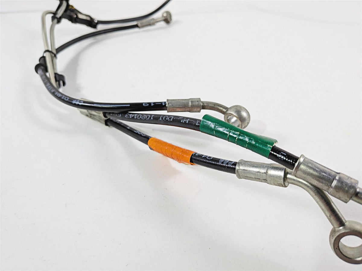 2019 Ducati Panigale V4S V4 S Corse Front Rear Abs Brake Line 61811651A 61911071 {{ shop.shopifyCountryName }} - Mototech271