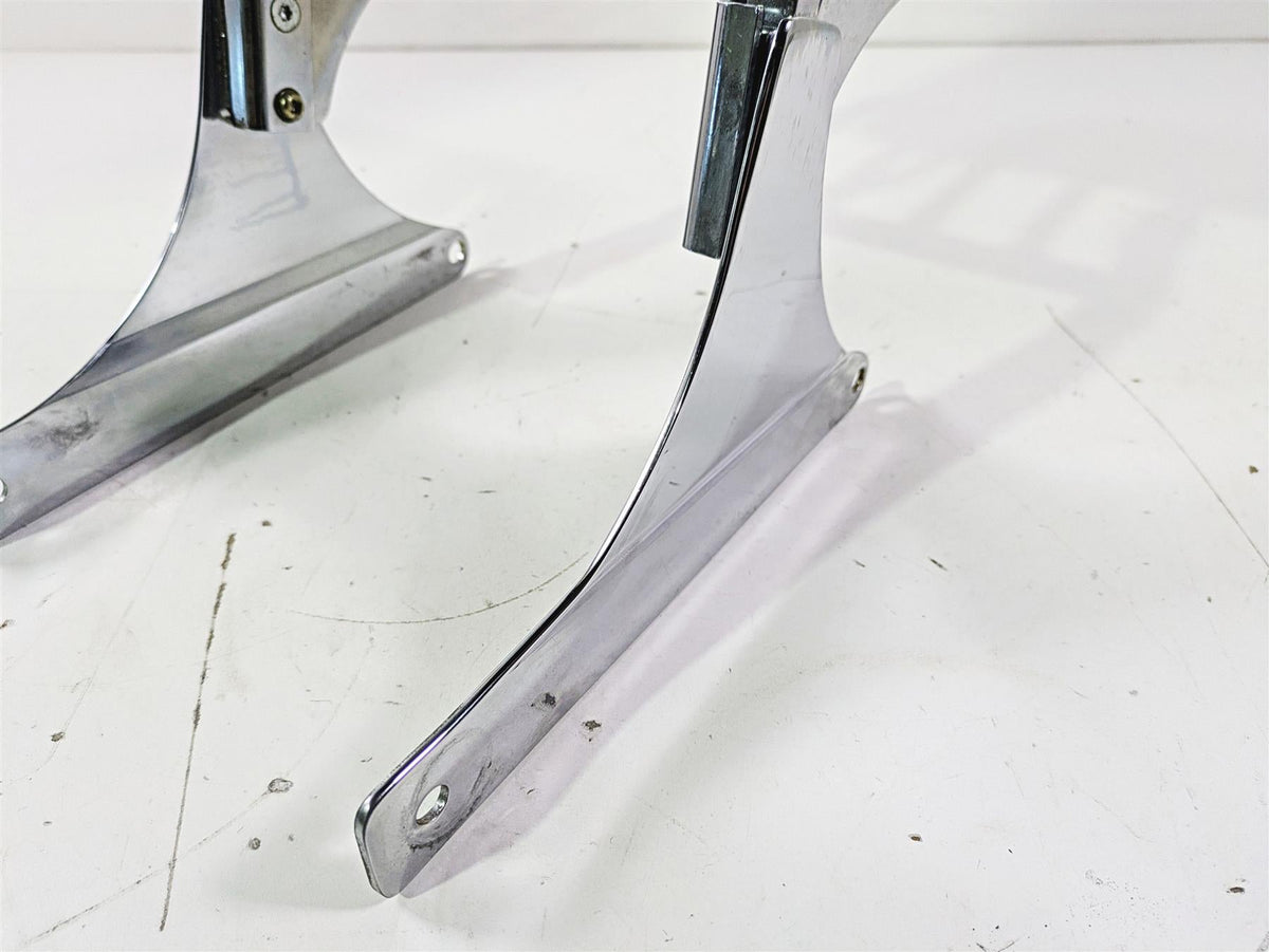 2004 Harley Softail FLSTF Fat Boy Passenger Sissybar Backrest 6 Pack Rack {{ shop.shopifyCountryName }} - Mototech271