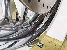 Load image into Gallery viewer, 2013 Harley VRSCF Muscle Rod 18x8 Straight Chrome Rear Wheel Rim 40900079 | Mototech271
