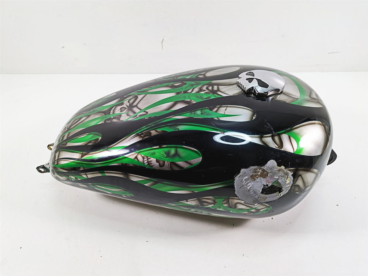 2006 Harley Sportster XL1200 Fuel Gas Petrol Tank Custom Paint - Read 62213-04 {{ shop.shopifyCountryName }} - Mototech271