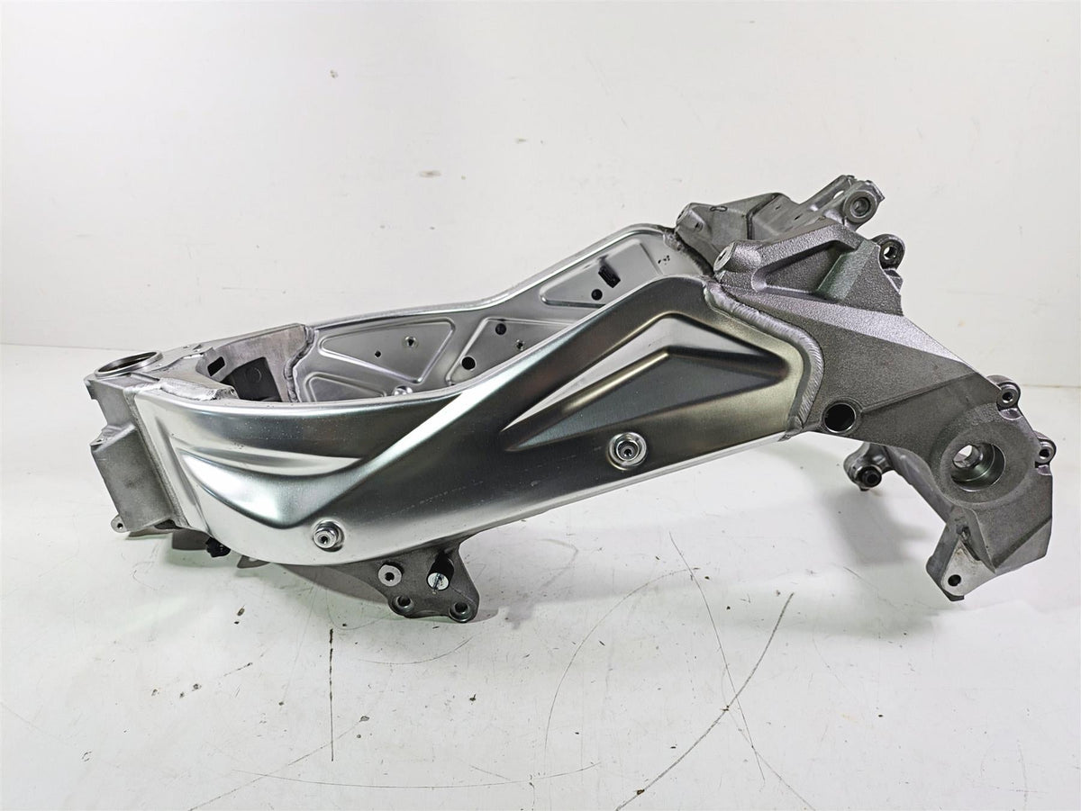 2008 Aprilia RSVR 1000 Factory Straight Main Frame Chassis Silver With Clean Mississippi Title AP8146974 {{ shop.shopifyCountryName }} - Mototech271