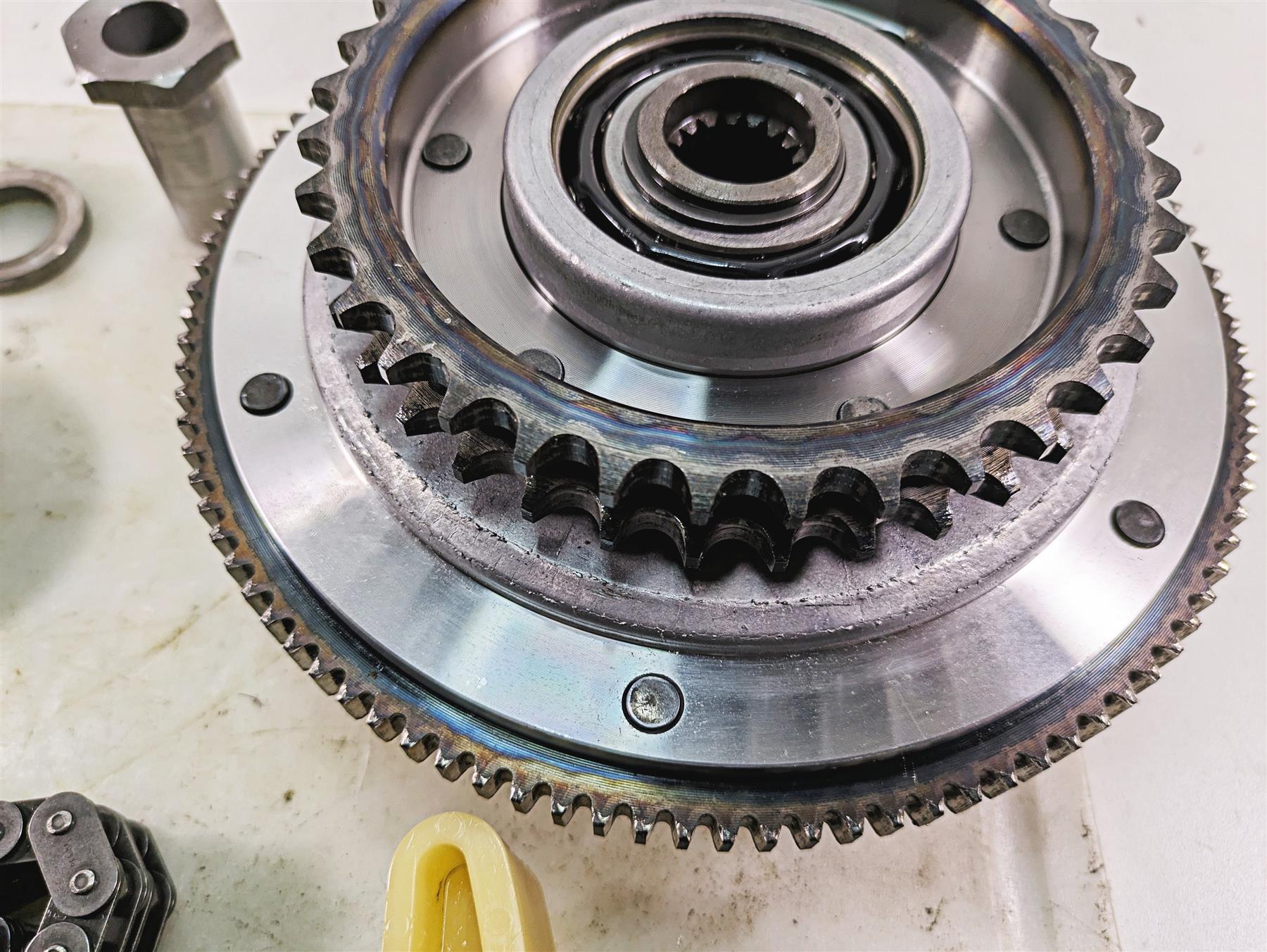 1999 Harley Dyna FXDL Low Rider Primary Drive Compensator Clutch Kit 37707-98A {{ shop.shopifyCountryName }} - Mototech271