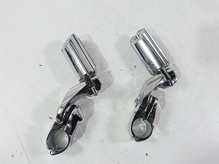 2011 Harley Touring FLHTCUSE CVO E-Glide Chrome Highway Foot Peg Rest Set {{ shop.shopifyCountryName }} - Mototech271