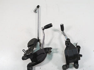 2009 Yamaha XV1900 Raider Front Left Right Footpeg Mount & Pedal Set 5C7-27420 | Mototech271