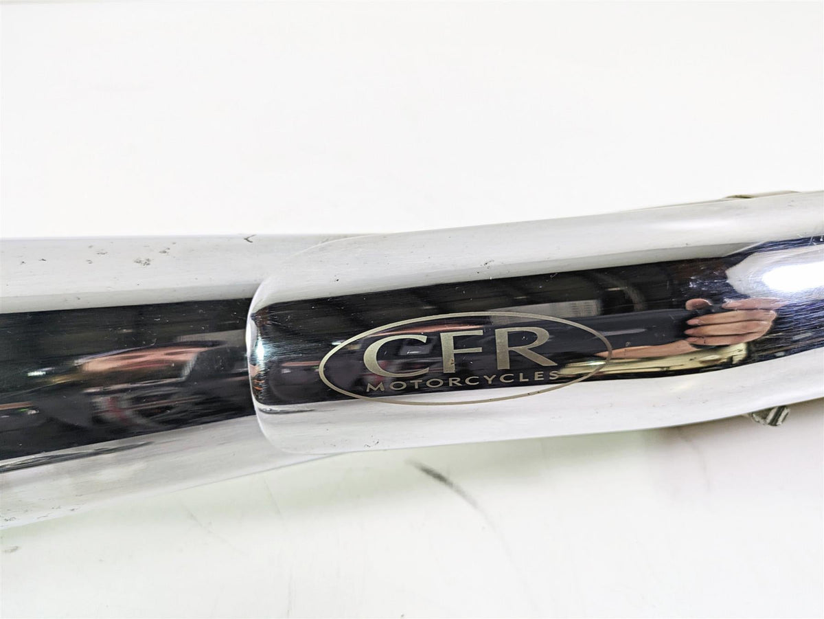 2006 Harley VRSCR Street V-Rod CFR Slip On Exhaust Pipe Muffler Set VEX001 {{ shop.shopifyCountryName }} - Mototech271