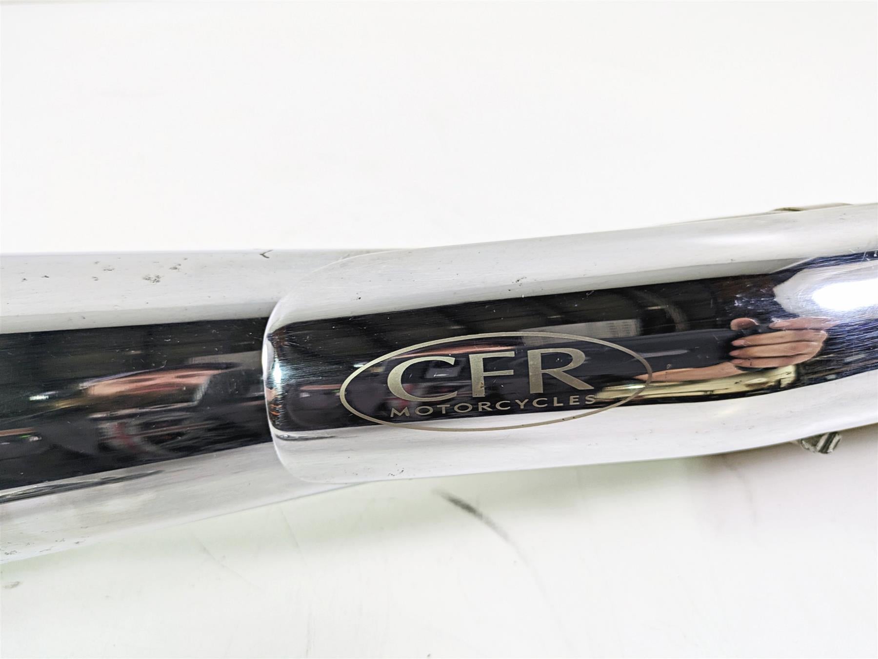 2006 Harley VRSCR Street V-Rod CFR Slip On Exhaust Pipe Muffler Set VEX001 {{ shop.shopifyCountryName }} - Mototech271