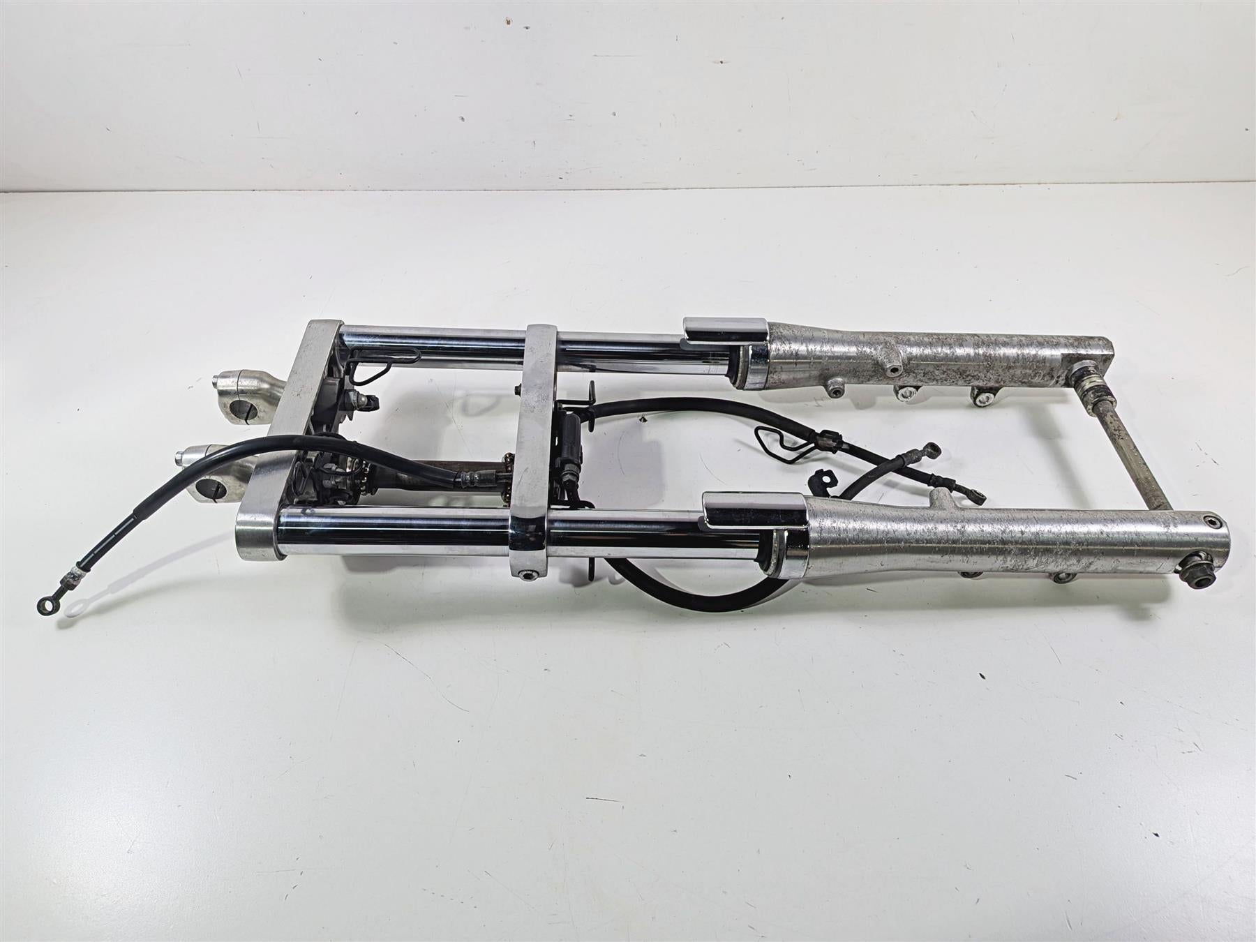 2007 Yamaha XVS1100 V-Star Custom Straight Front Fork Tree Set Read 5KS-23102-10 {{ shop.shopifyCountryName }} - Mototech271